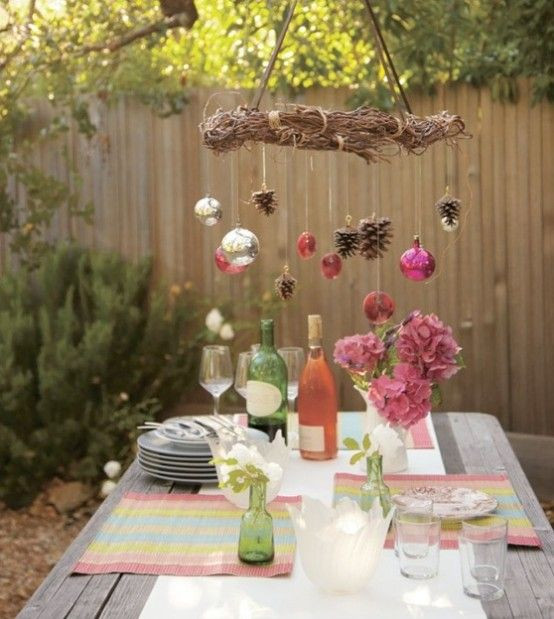 Backyard Christmas Party Ideas
 18 best Outdoor Christmas Table Decoration images on