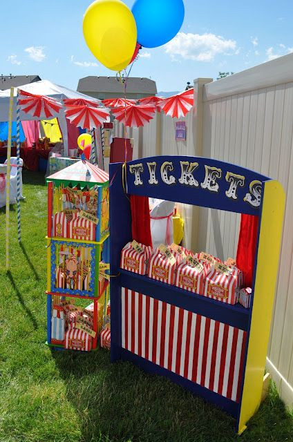 Backyard Circus Party Ideas
 Big Top Circus Carnival Party Kara s Party Ideas The