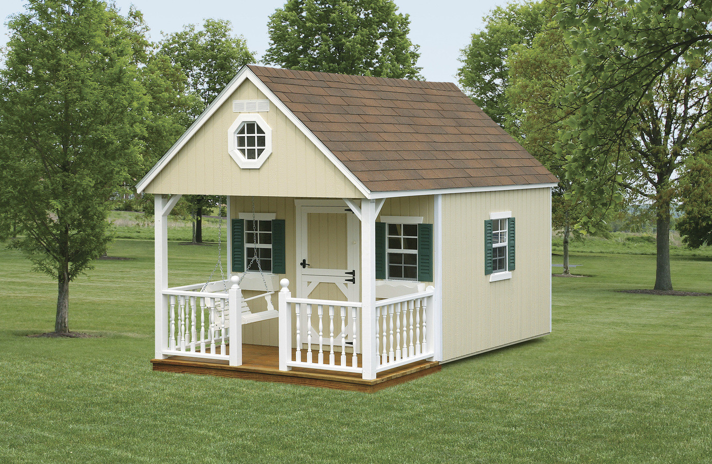 Backyard Cottage Kits
 Backyard & Schoolhouse North Country Sheds