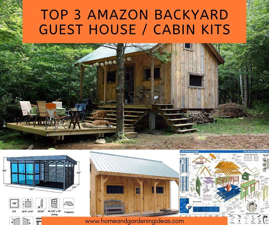 Backyard Cottage Kits
 Top 3 Backyard Guest House or Cabin Kits Home and