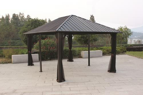 Backyard Creations Gazebo Reviews
 Gazebo Metal Roof Home Ideas