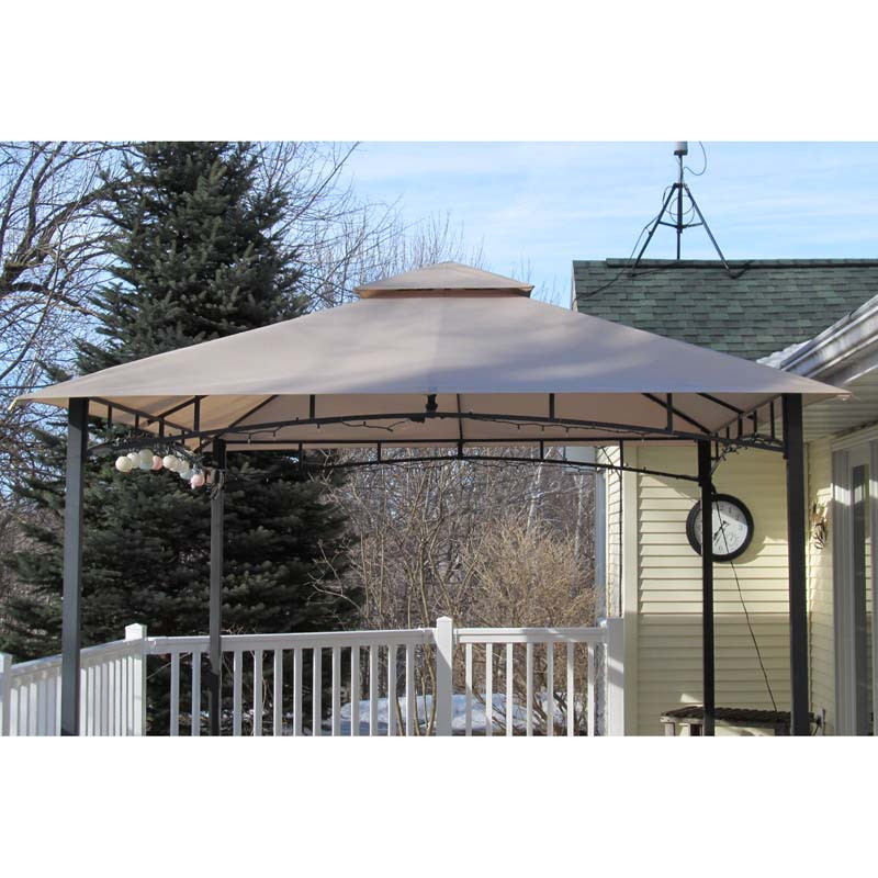 Backyard Creations Gazebo Reviews
 Replacement Canopy for BC Metal Gazebo Garden Winds