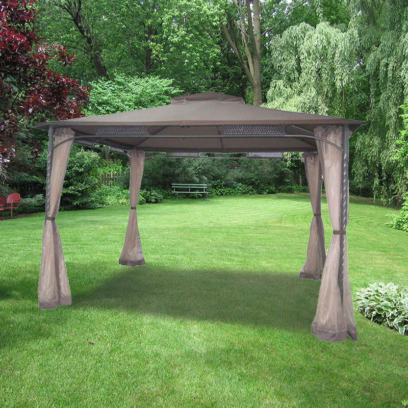 Backyard Creations Gazebo Reviews
 Replacement Canopy for Wind Resistant Gazebo Garden Winds