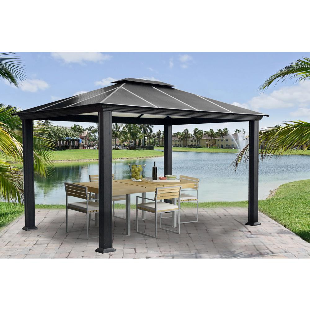 Backyard Creations Gazebo Reviews
 Paragon Outdoor Paragon Outdoor 11 ft x 13 ft Santa