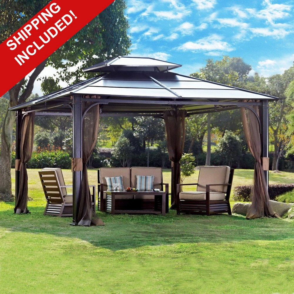 Backyard Creations Gazebo Reviews
 Hardtop Gazebos Best 2018 Choices Sorted by Size