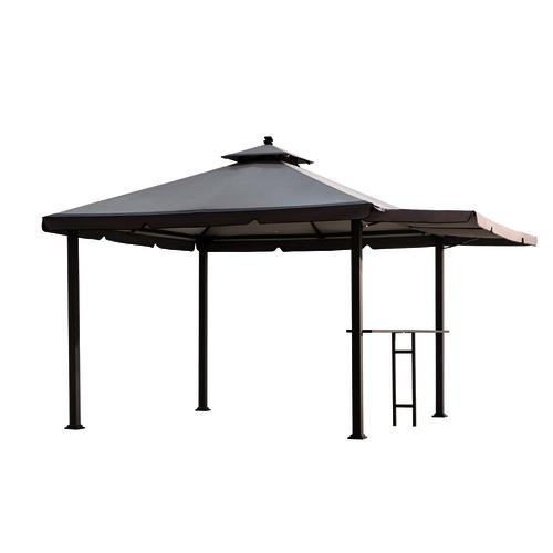 Backyard Creations Menards
 Backyard Creations Gazebo with Awning at Menards