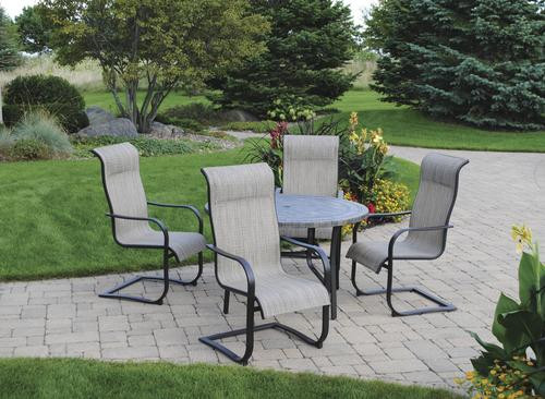 Backyard Creations Menards
 Backyard Creations Collins Collection 5 Piece Dining