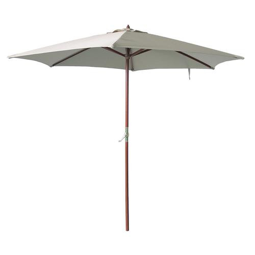 Backyard Creations Umbrella
 Backyard Creations 9 Wood Patio Market Umbrella