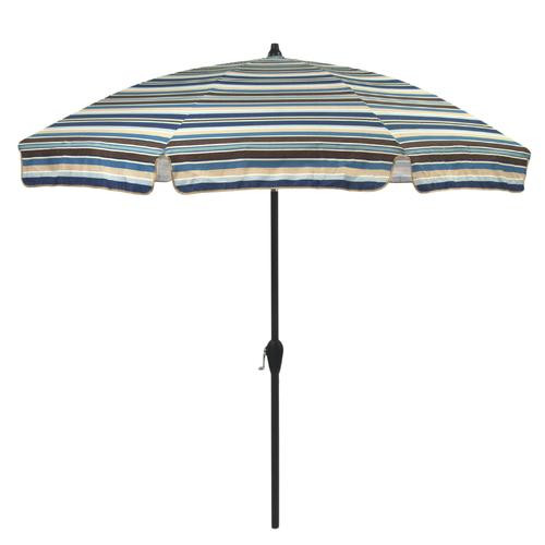 Backyard Creations Umbrella
 Backyard Creations™ 7 5 Easton Stripe Umbrella at Menards