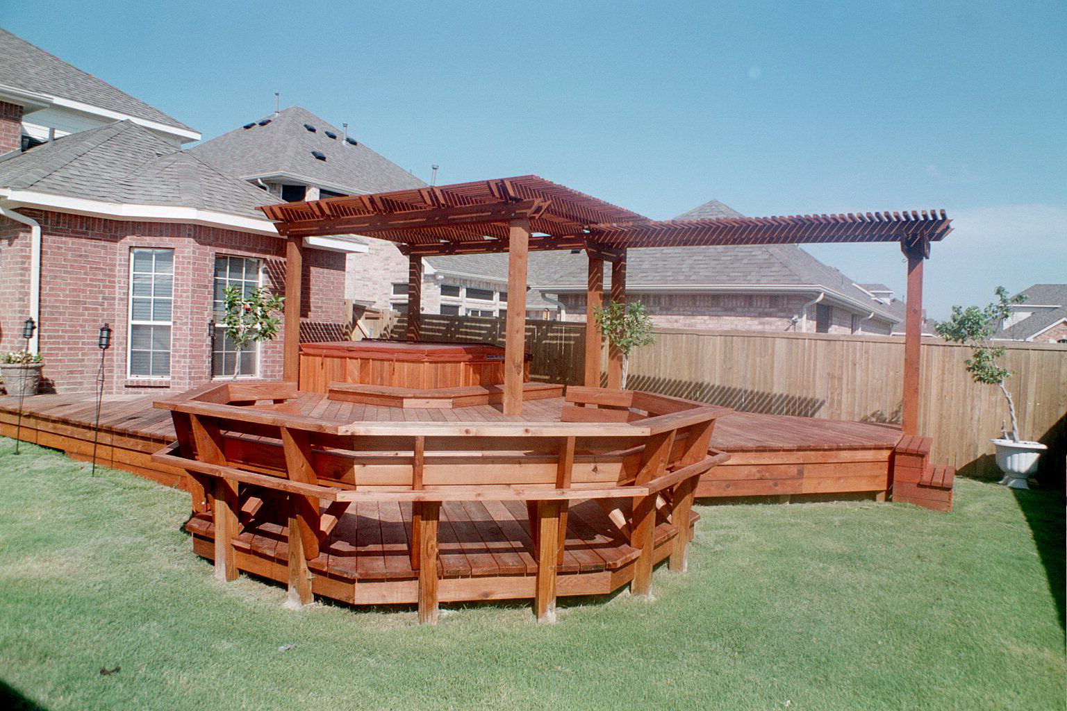 Backyard Deck Design
 Decks – Custom Patio Designs – Forney TX