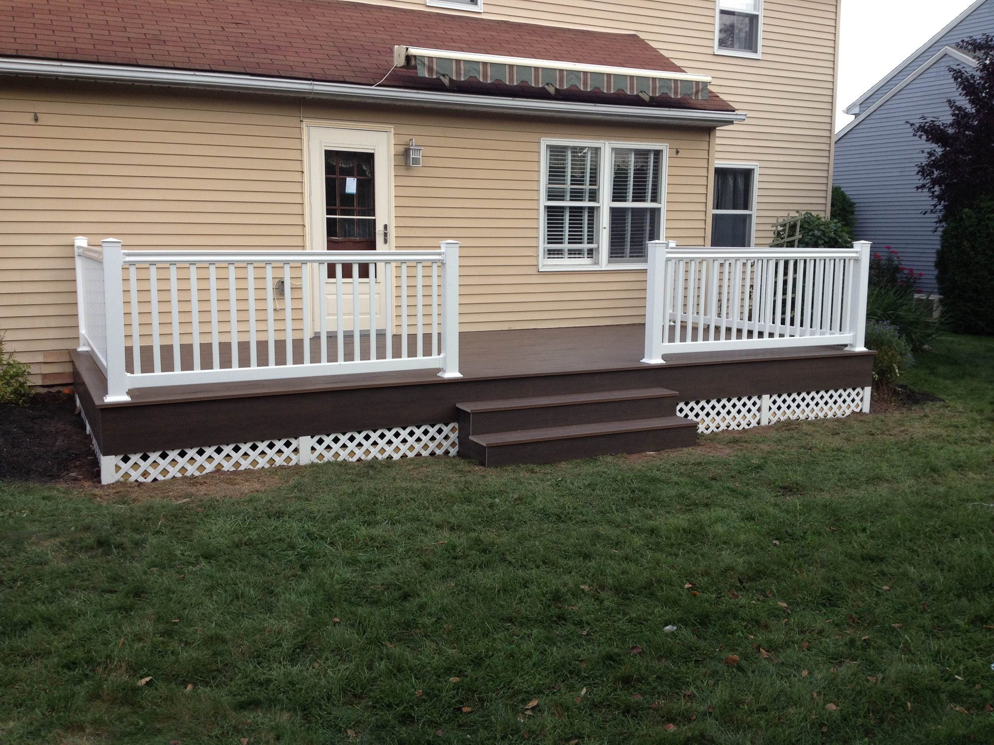 Backyard Decks Images
 Cute Backyard Deck in Lancaster PA