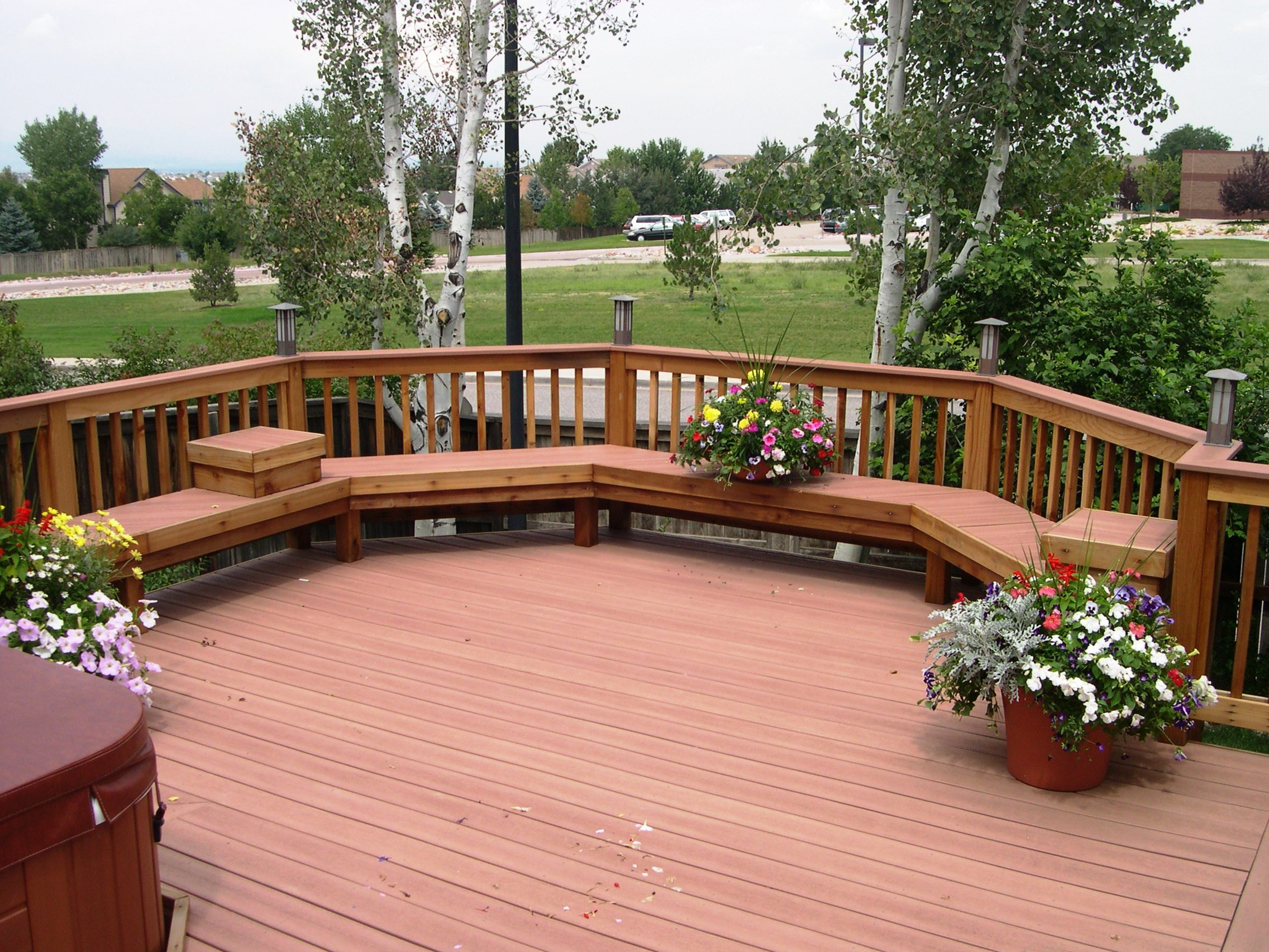 Backyard Decks Images
 Awesome Home Deck Designs – HomesFeed