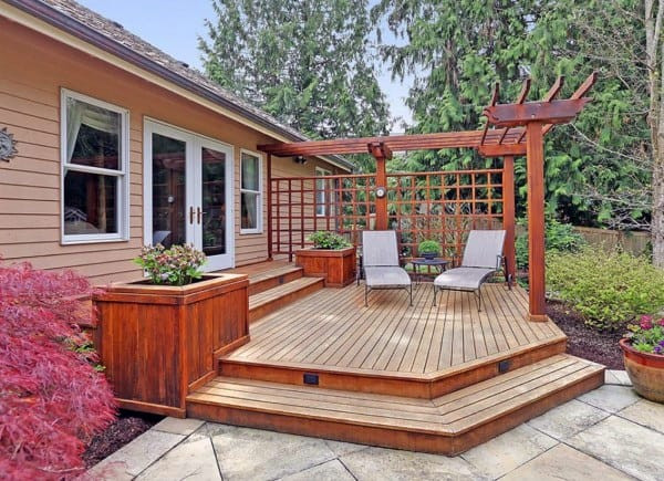 Backyard Decks Images
 Top 60 Best Backyard Deck Ideas Wood And posite