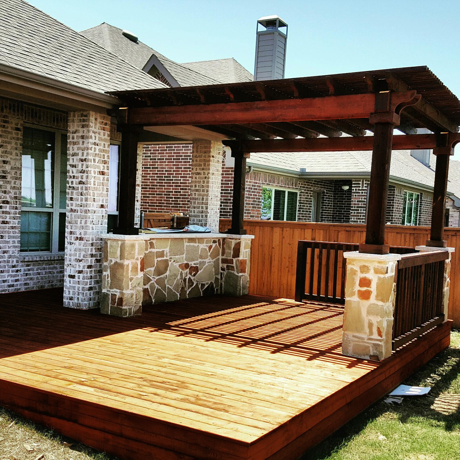 Backyard Decks Images
 Arbors Pergolas Deck Lifetime Outdoor