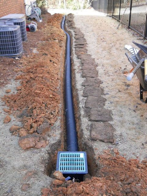 Backyard Drainage Pipe
 Pin on Landscaping