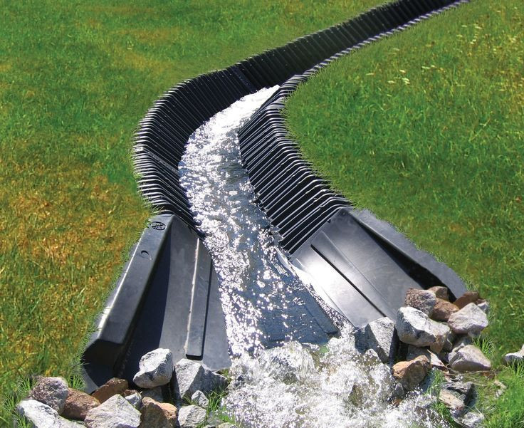 Backyard Drainage Pipe
 SmartDitch is a maintenance free and ideal solution for