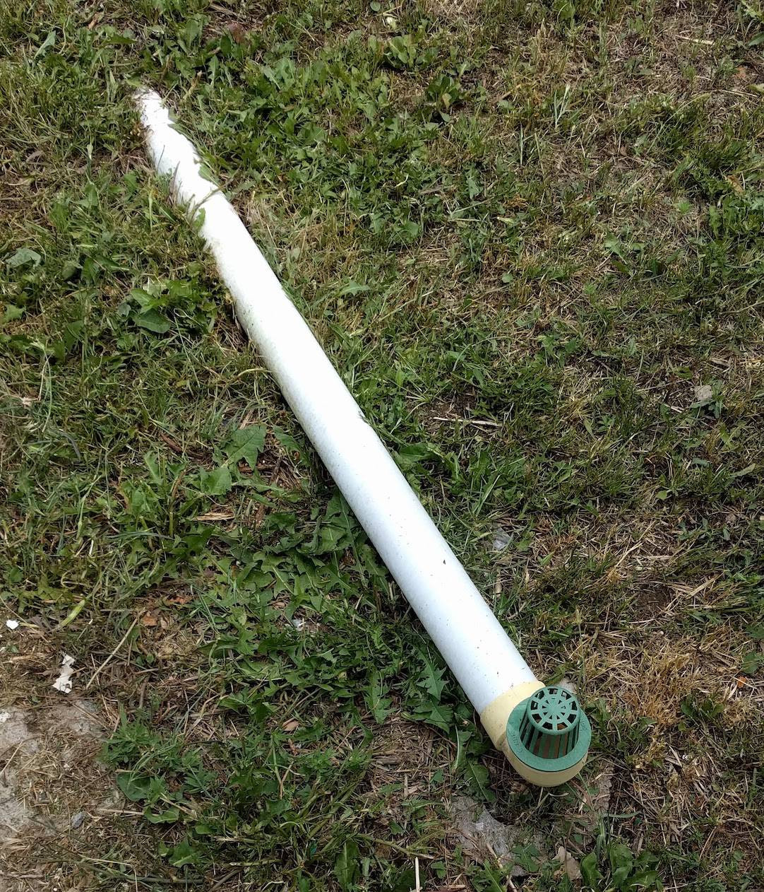 Backyard Drainage Pipe
 drain What is this mysterious pipe in my back yard