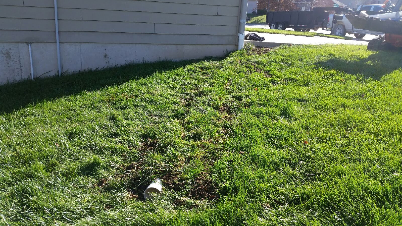 Backyard Drainage Pipe
 Downspout Drainage Saves Foundations Jolly Lawncare