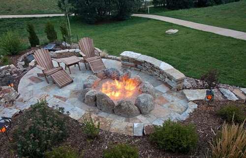 Backyard Fire Pit Area
 Fire Pits are a Hot Trend for Backyards Are they covered