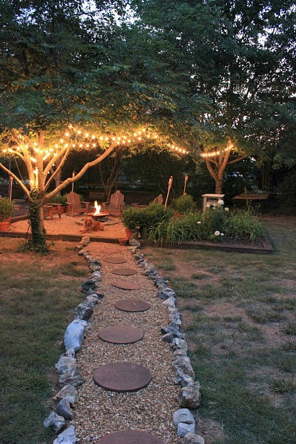 Backyard Fire Pit Area
 Stunning & Inspiring Outdoor Fire Pit Areas