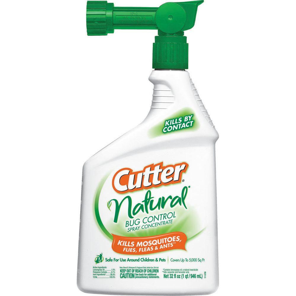 Backyard Fly Repellent
 Cutter Natural 32 fl oz Ready to Spray Concentrate Bug