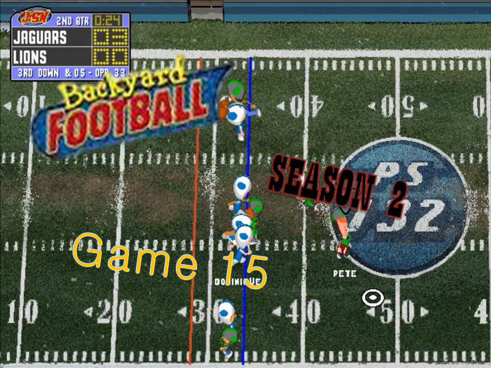 Backyard Football 1999
 Backyard Football 1999 PC SEASON 2 Game 15 Rival