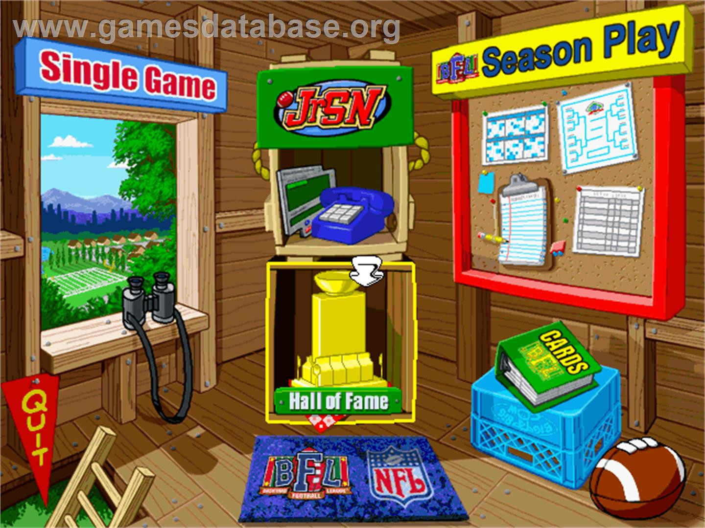 Backyard Football 1999
 Backyard Football ScummVM Games Database