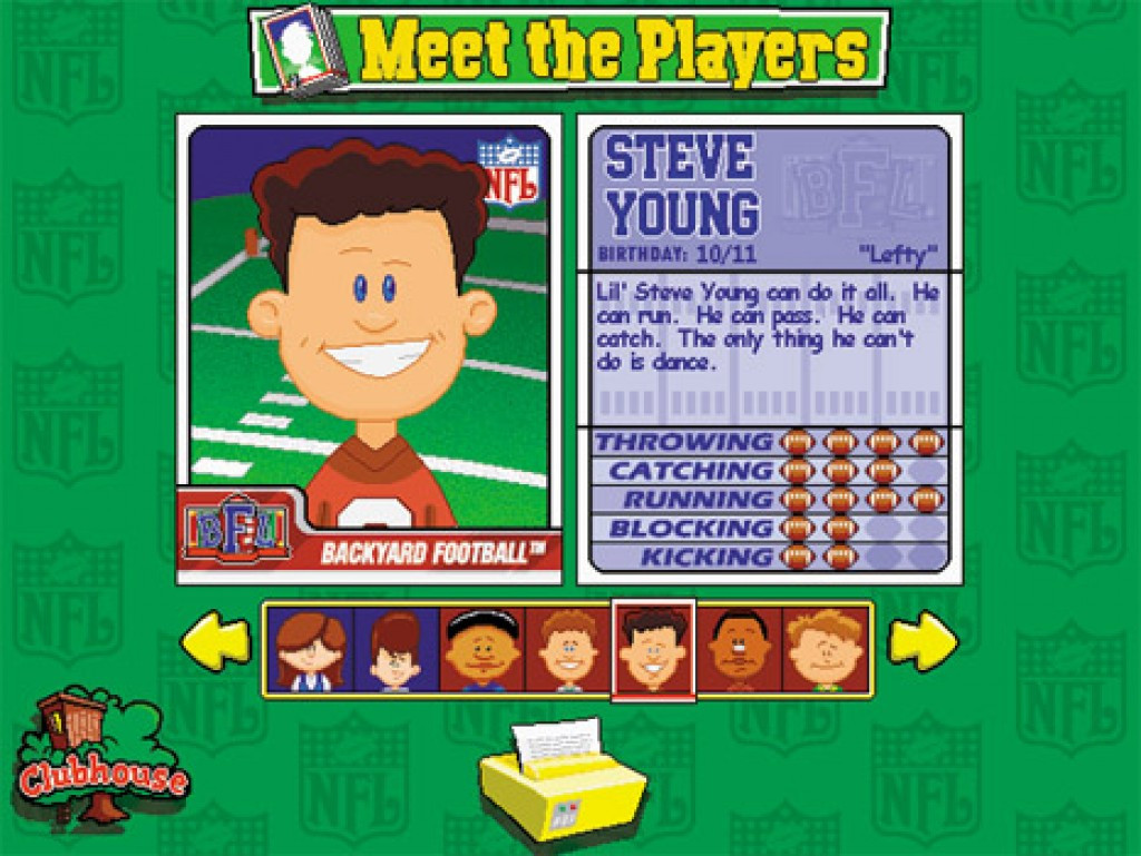 Backyard Football 1999
 Backyard football 1999