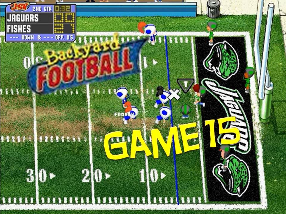 Backyard Football 1999
 Backyard Football 1999 PC Game 15 Quitting is Not an