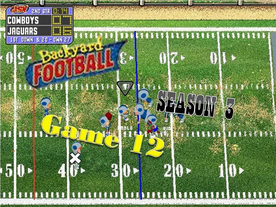 Backyard Football 1999
 Backyard Football 1999 PC SEASON 3 Game 12 How Low