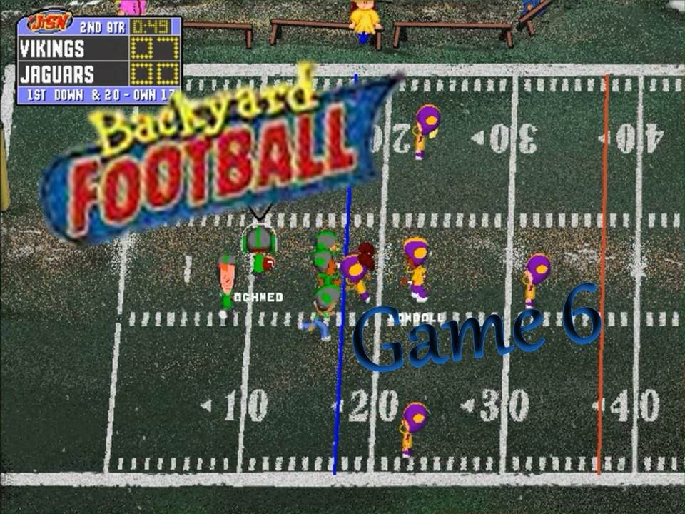 Backyard Football 1999
 Backyard Football 1999 PC Game 6 Verocious Vikings