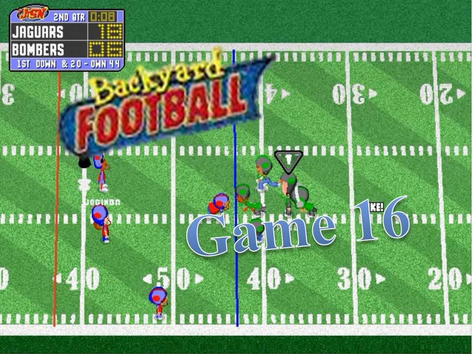 Backyard Football 1999
 Backyard Football 1999 PC Game 16 Fight for the Finals