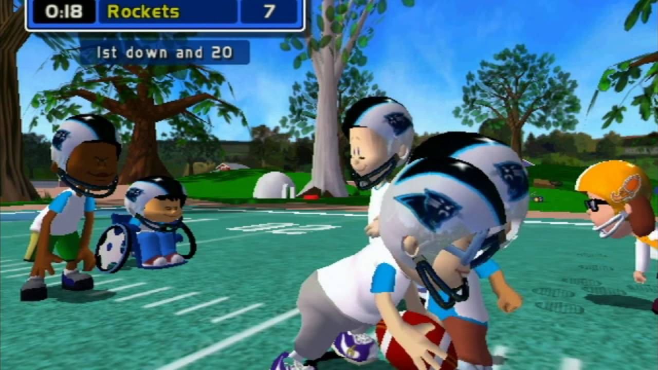 Backyard Football Games Free
 Backyard Football GameCube Gameplay