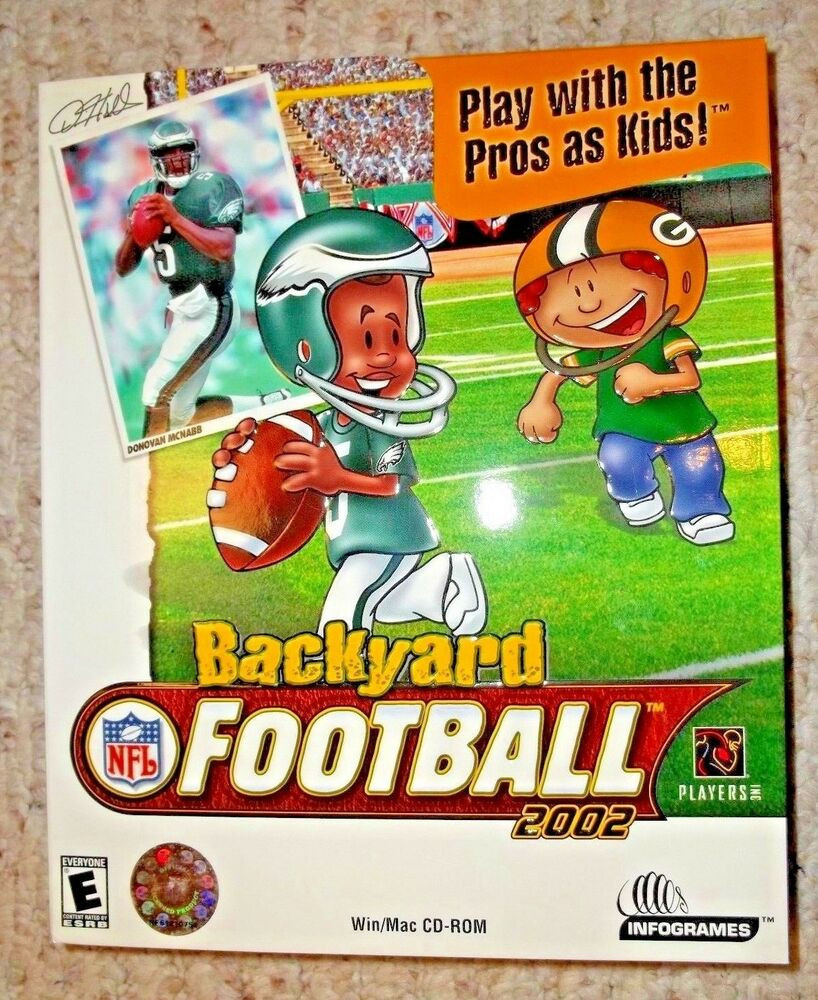 Backyard Football Games Free
 Backyard Football 2002 PC Game NEW Factory Sealed In