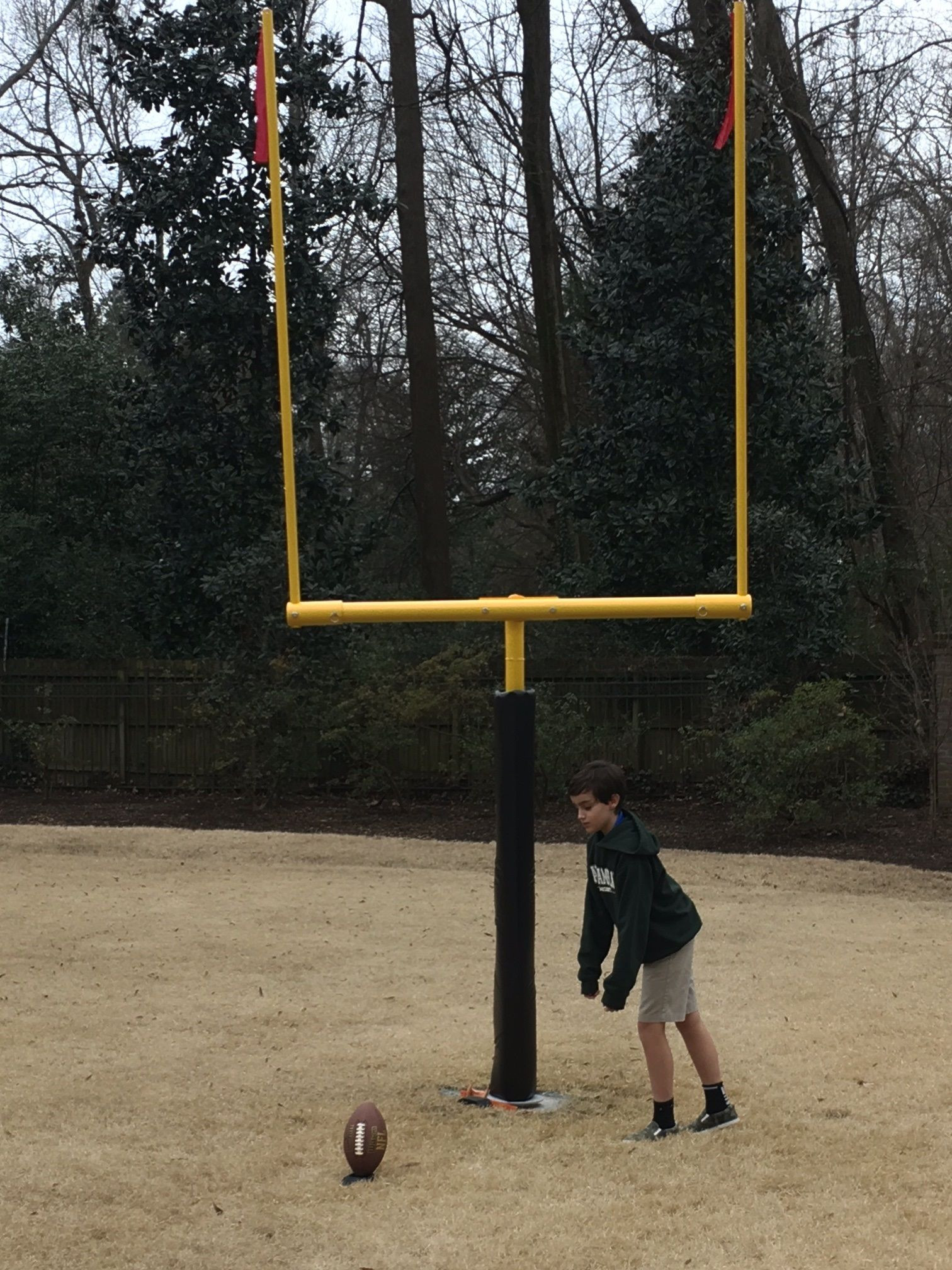 Backyard Football Goal Post
 First Team s Gridiron backyard football goal post