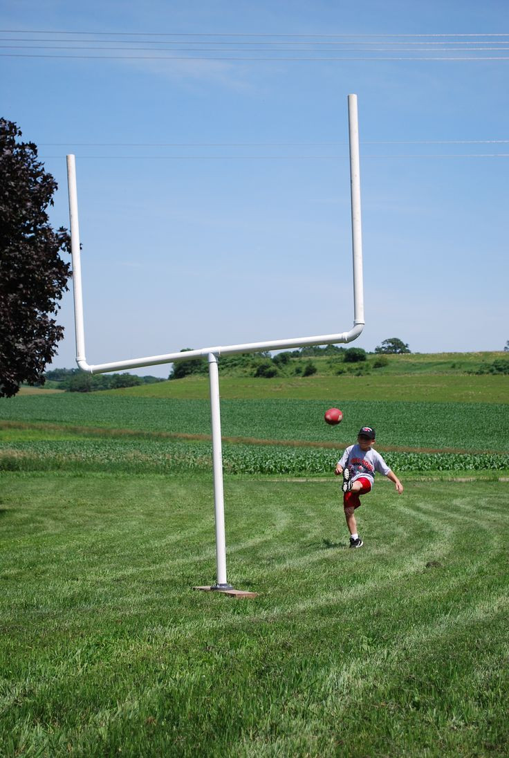 Backyard Football Goal Post
 33 best images about Football Ideas on Pinterest