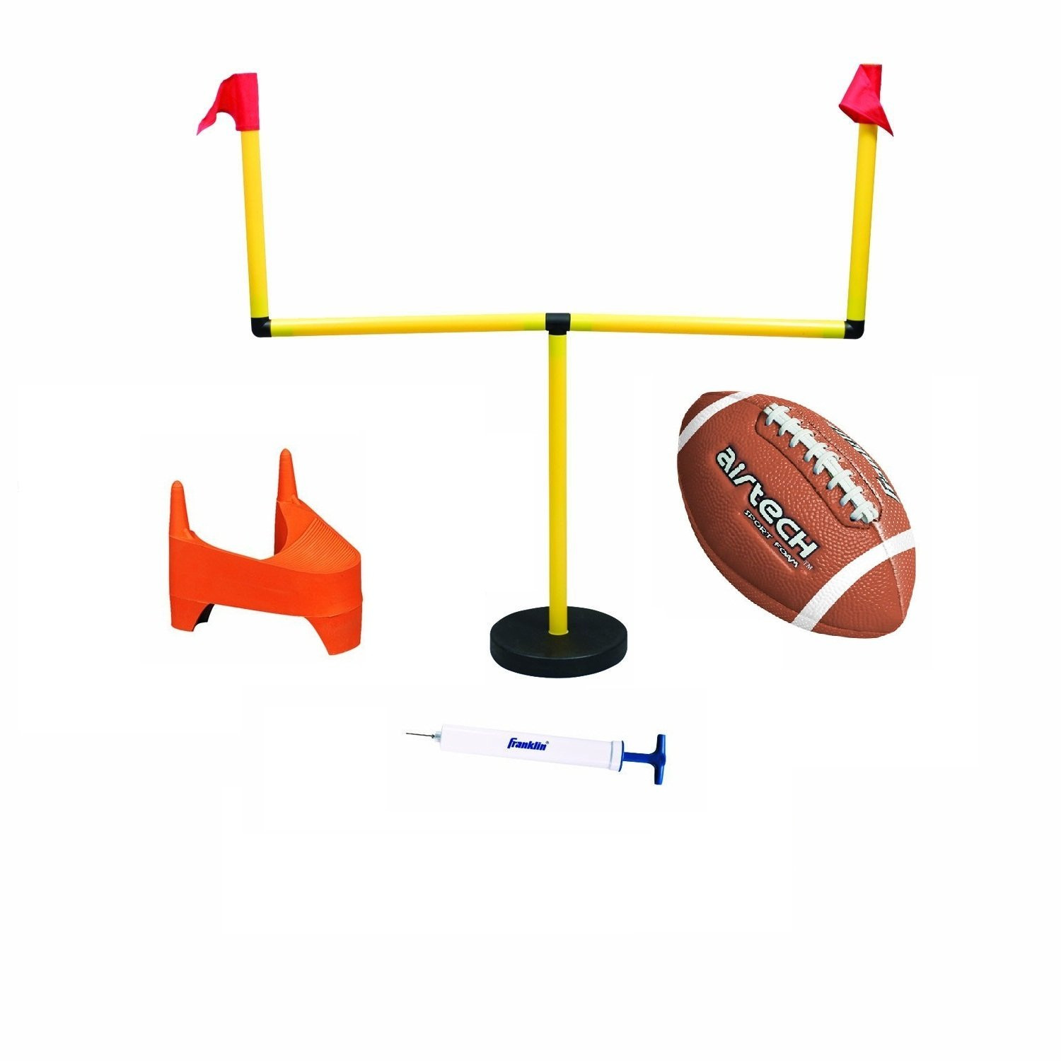 Backyard Football Goal Post
 New Franklin Sports Go Pro Youth Kids Football Set Goal