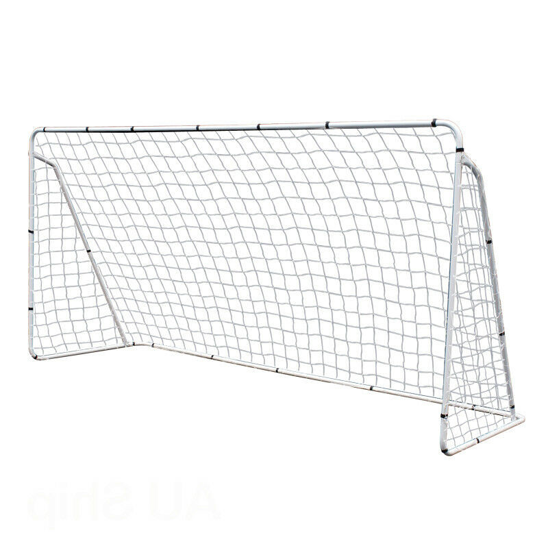 Backyard Football Goal Post
 12 x 6 Portable Soccer Goal Net Steel Post Frame Backyard