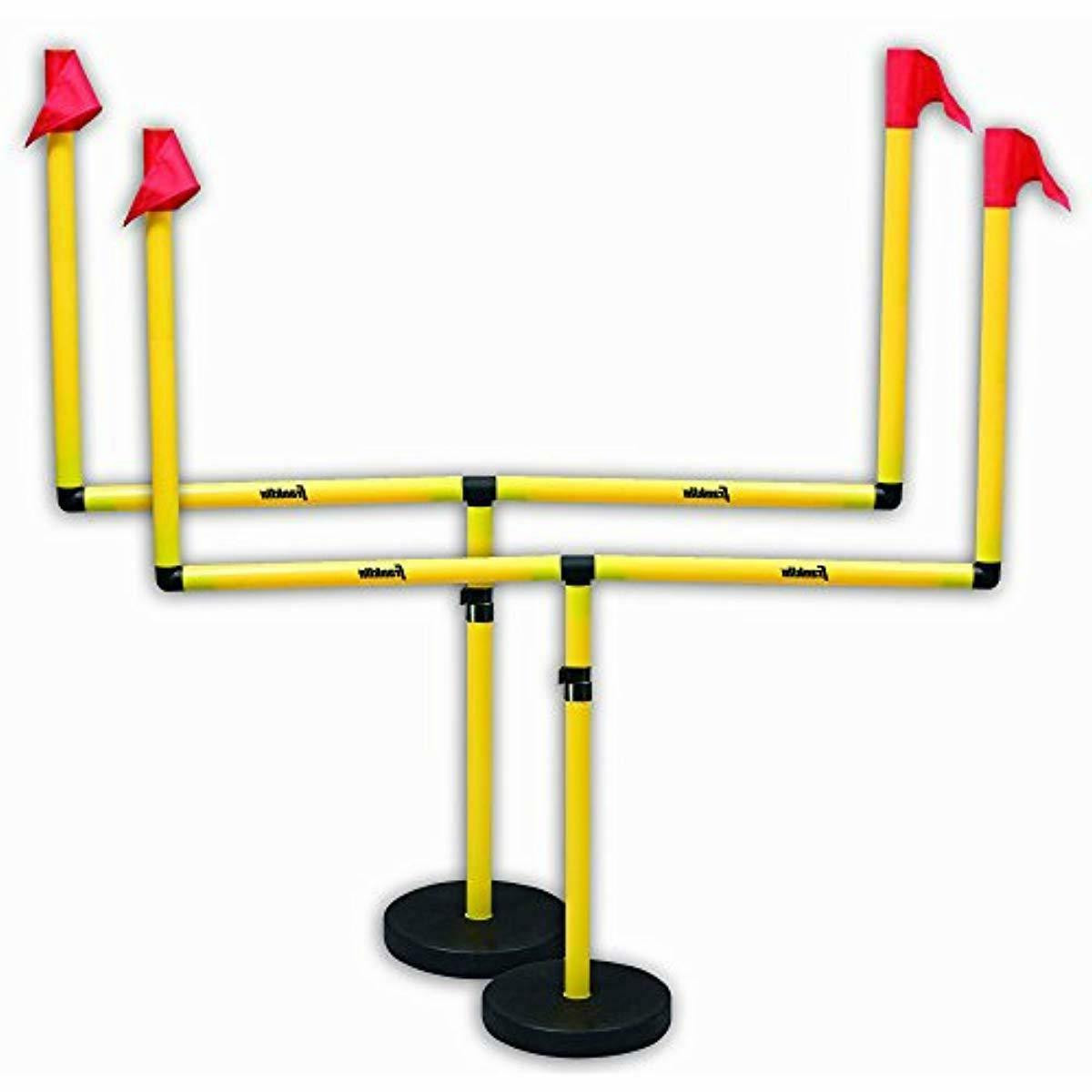 Backyard Football Goal Post
 Goal Post Set Adjustable Two Football Sports Backyard