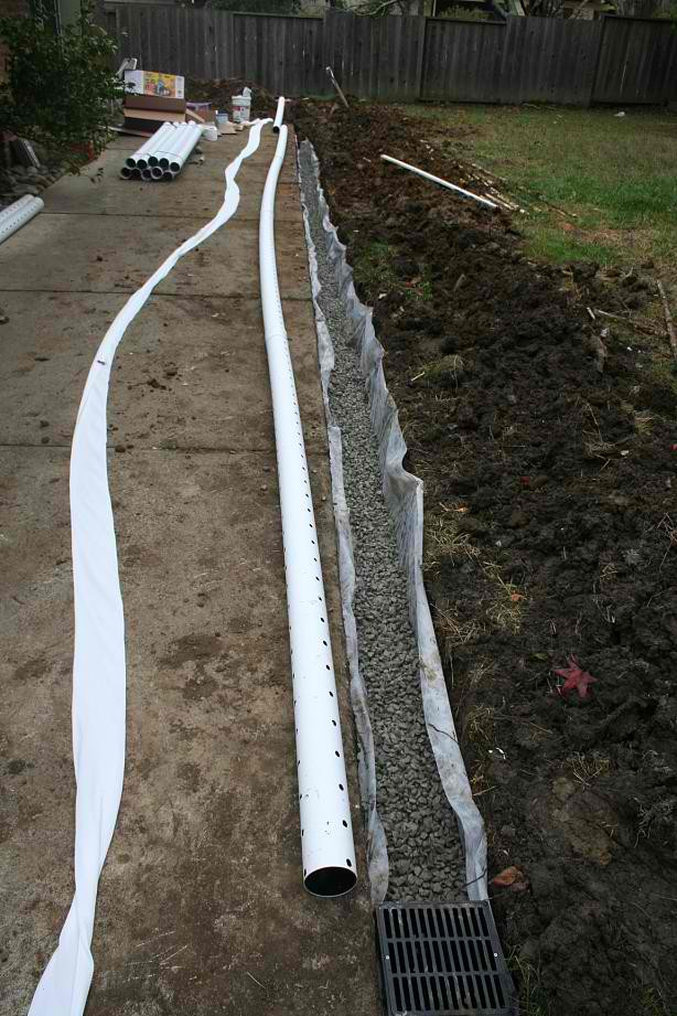 Backyard French Drain
 How to install Backyard Drainage French Drain – Marin