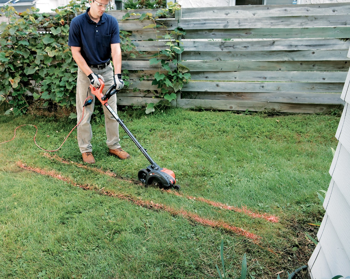 Backyard French Drain
 Installing a French Drain