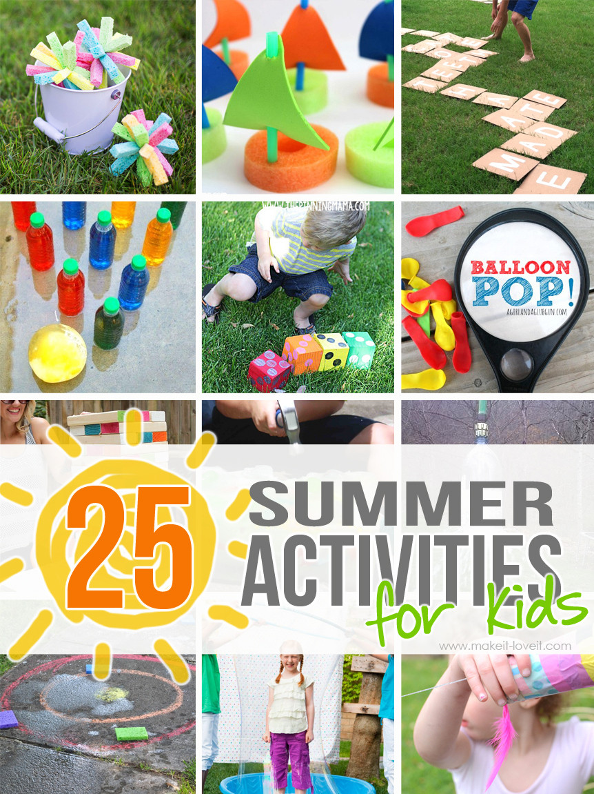 Backyard Fun For Kids
 25 Outdoor Summer Activities for Kids