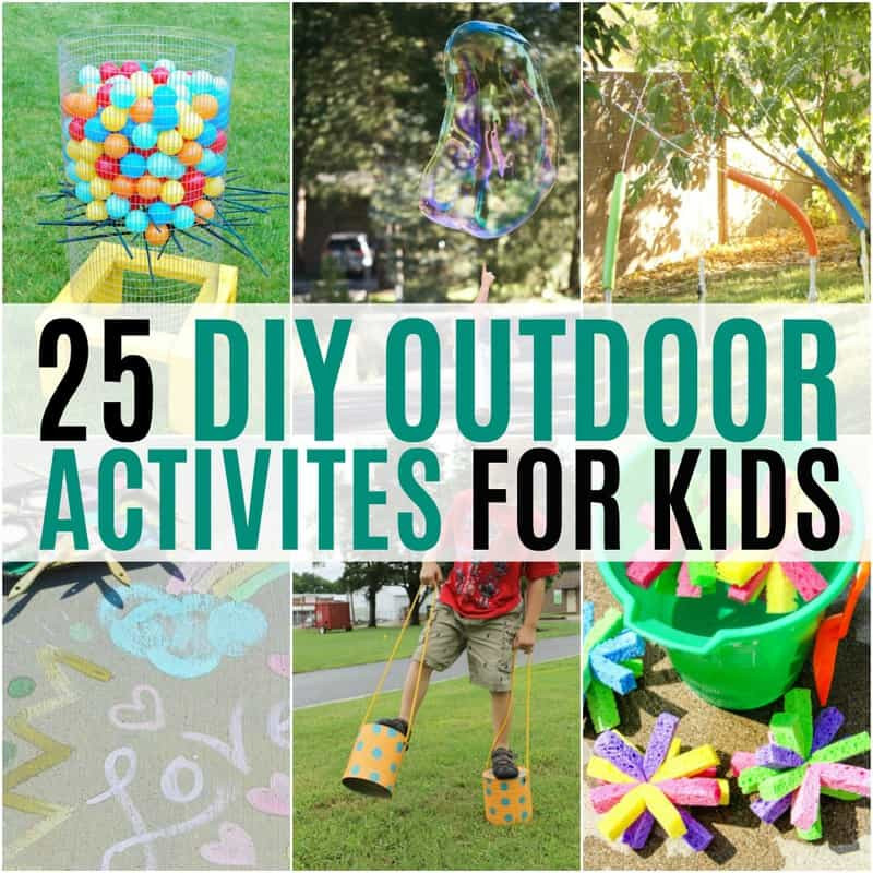 Backyard Fun For Toddlers
 25 DIY Outdoor Activities for Kids ⋆ Real Housemoms