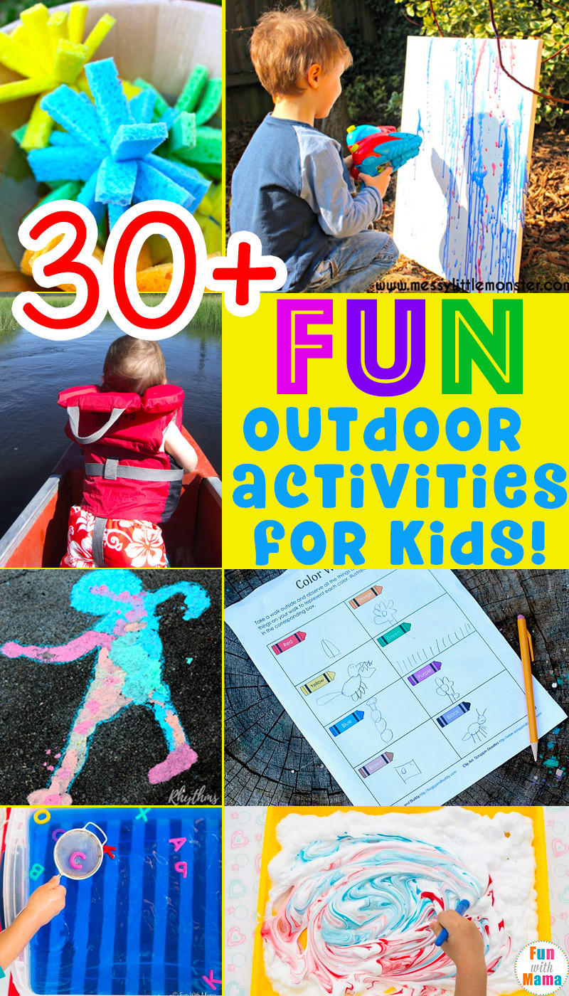 Backyard Fun For Toddlers
 30 Fun MUST DO Outdoor Activities For Kids Fun with Mama