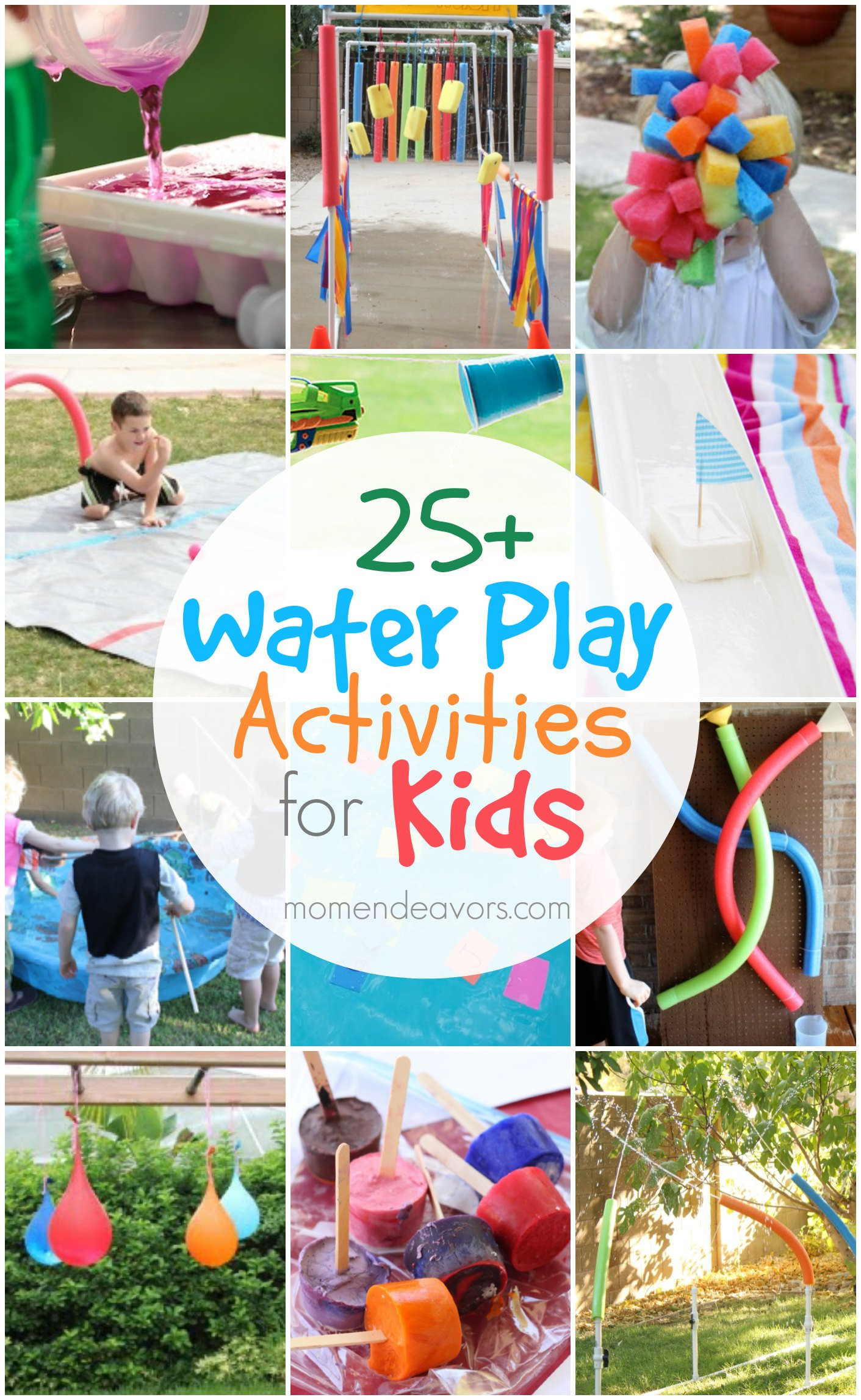 Backyard Fun For Toddlers
 25 Outdoor Water Play Activities for Kids