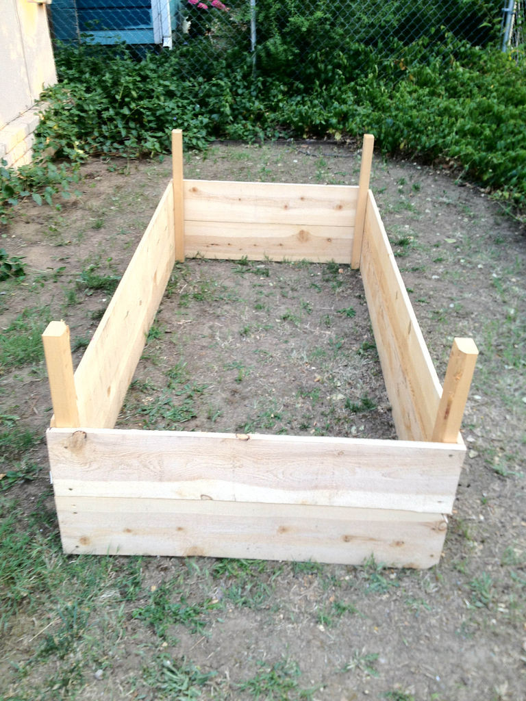 Backyard Garden Box
 Backyard Garden Boxes on the Cheap 5 Steps with