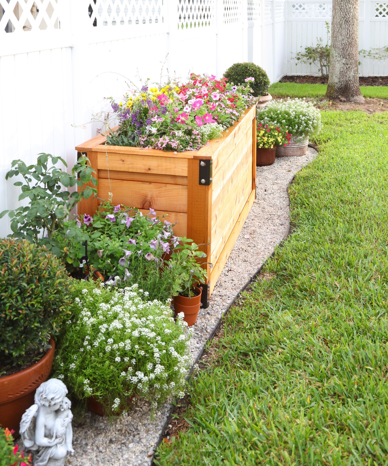 Backyard Garden Box
 BACKYARD DIY SERIES PART IIII Cedar Wood Planter Box