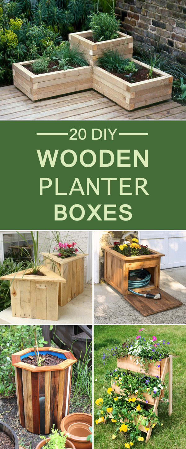 Backyard Garden Box
 20 DIY Wooden Planter Boxes for Your Yard or Patio