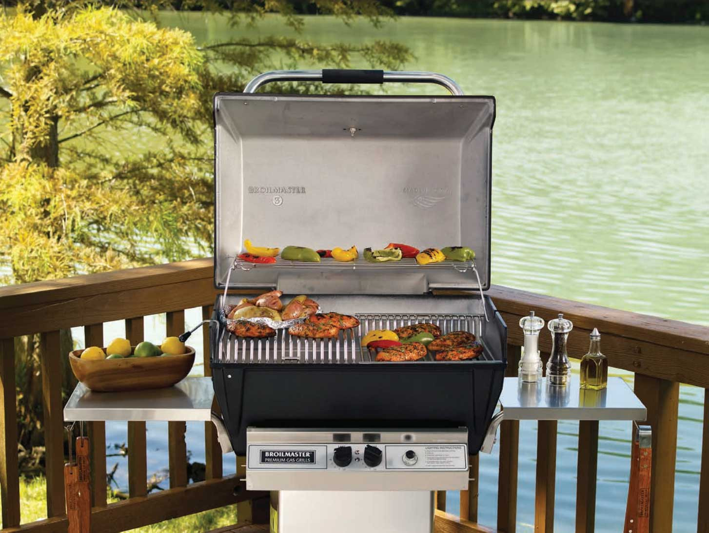 Backyard Grill Richmond Va Menu
 Broilmaster Grills P3SX Super Premium Series LP Propane