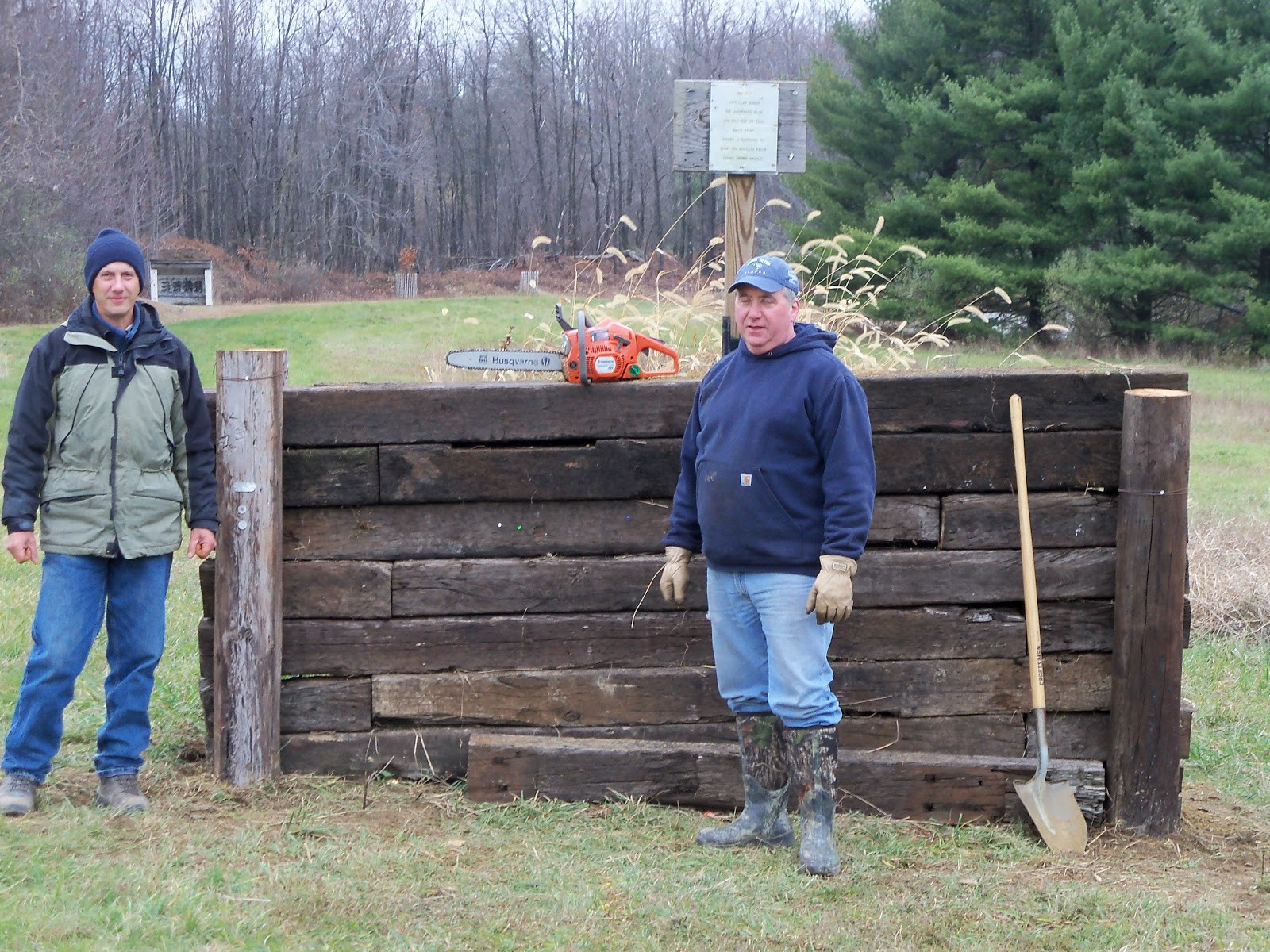 Backyard Gun Range
 Anderson Creek Sportsmen s Club Work party pletes 50